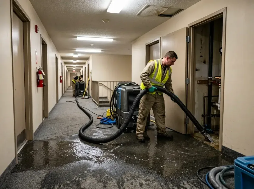 multi-unit-apartment-hallway-f-005 — frequently asked questions, Emergency Burst Pipe Water Extraction & Removal in Pawnee,…